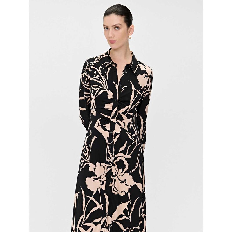 Veronika Maine Sand Lillies Shirt Dress image number 2